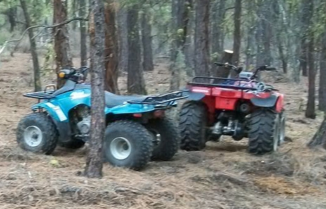quads stolen by Russ Maynard